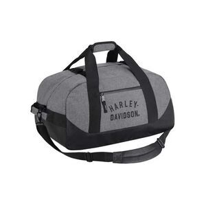 Harley-Davidson Rugged Twill 21" Convertible Duffel Bag/Backpack - Heather Gray